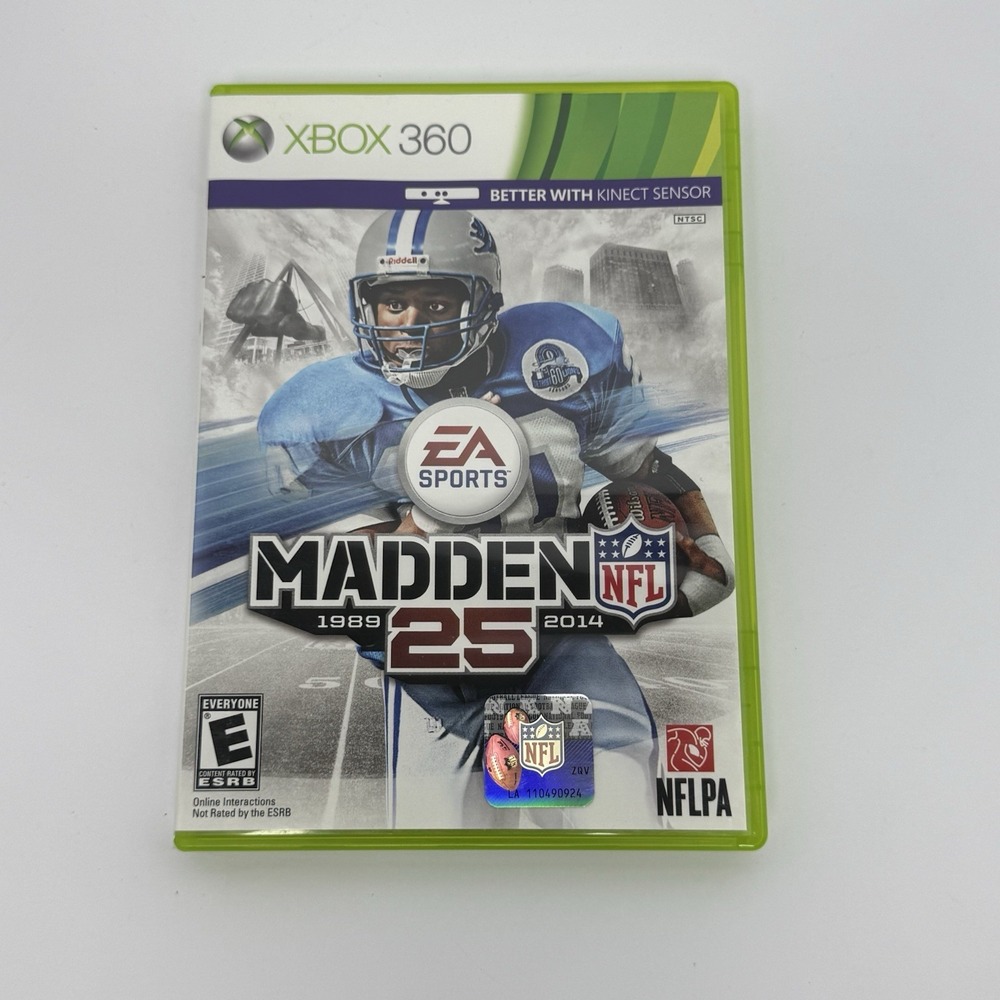 Xbox 360 Madden NFL‎ 25 2014 Complete CIB Game w/ Inserts Tested Working
